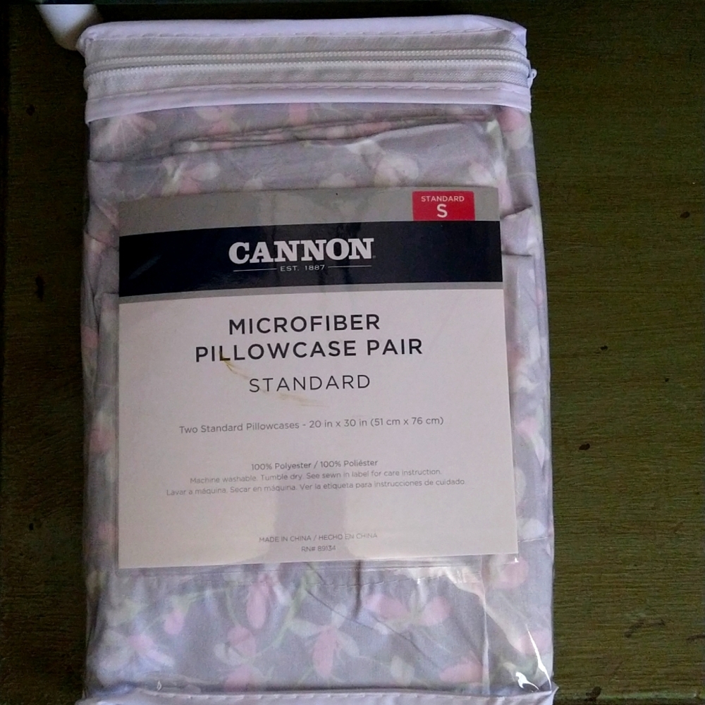 Microfiber Pillowcase Pair